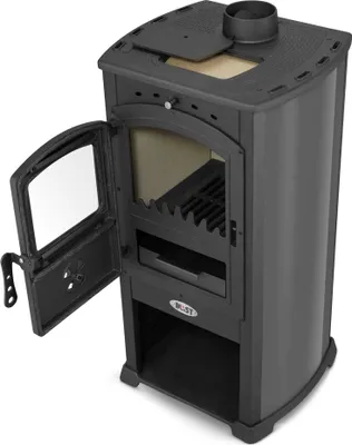 Produktbild von Gusseisen-Metall Kaminofen Blist ZAR 7,5 kW BlmSchV2 Ecodesign2022 Antrazit
