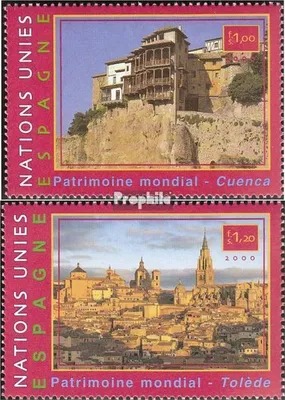 Produktbild von Briefmarken UNO - Genf 2000 Mi 399-400 (kompl.Ausg.) gestempelt Kultur- und Naturerbe