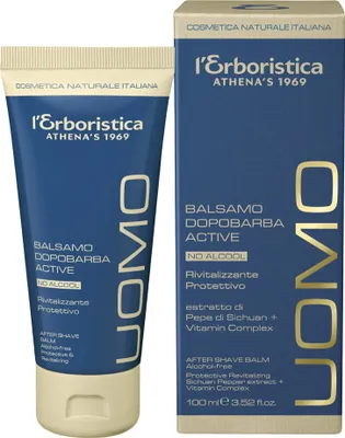 Produktbild von L'Erboristica Uomo Active Balsam po goleniu, 100 ml