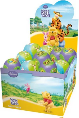 Produktbild von WP Softball Winnie Pooh 4'' , im Display, 24 Stück