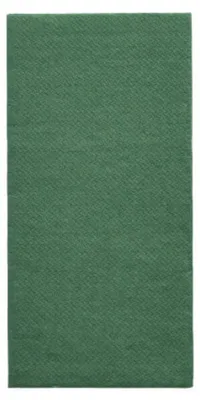 Produktbild von Servietten "DAILY Collection" 1/8-Falz 32 cm x 32 cm dunkelgrün