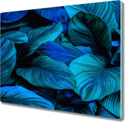 Produktbild von Coloray Küchenbrett Kochplattenabdeckung Hackbrett Schneidebrett Herdabdeckplatte 60x52 cm - Blume Pflanze