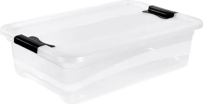 Image de keeeper Boîte de rangement "cornelia", 28 litres, transparent