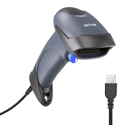 2D Barcodescanner USB, kabelgebunden, QR-Code, Handscanner für POS