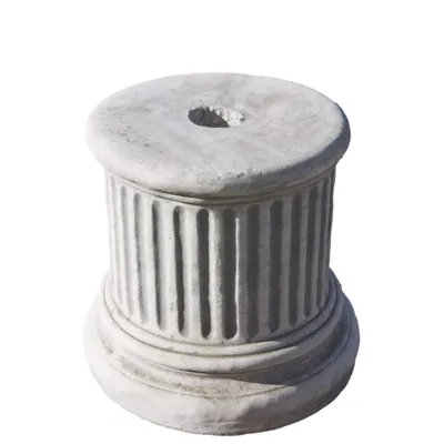Produktbild von Schöner Sockel perfekt für den Garten die Terrasse oder den Vorgarten ist Frostfest Witterungsbeständig und Neu 25cm H, PO-781
