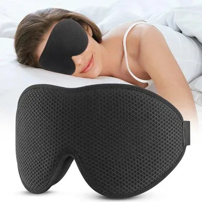 Produktbild von Famanu Schlafmaske 3D – Atmungsaktiv und Komfortabel für Reisen und Yoga