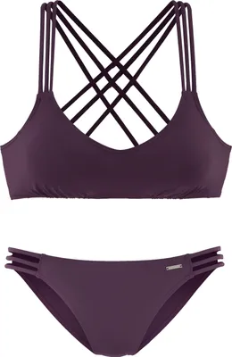 Produktbild von Bruno Banani Bustier-Bikini bordeaux Größe 42 Cup C/D