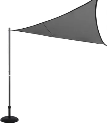 Produktbild von Befestigungsstange für Sonnensegel in Graphitgrau - 50 mm - Hespéride