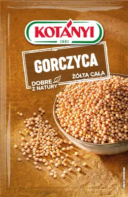 Zdjęcie produktu dla Kotanyi Gorczyca żółta cała 40g