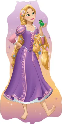 Image de Ballon Disney Princesse Raiponce 58x101 cm