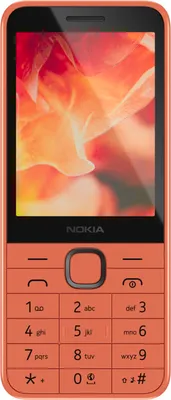 Produktbild von HMD Nokia 215 (2024), Balken, Dual-SIM, 7,11 cm (2.8"), Bluetooth, 1450 mAh, Pfirsich