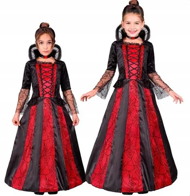 Zdjęcie produktu dla Dziecięcy kostium Widmann, gotycka wampirzyca, na Halloween, rozmiar 128