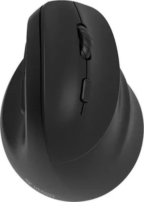 Obrázok produktu pre Ergonomická vertikálna bezdrôtová myš YENKEE YMS 5060R, 2400 DPI, USB, Bluetooth, dosah 10 m, tiché tlačidlá