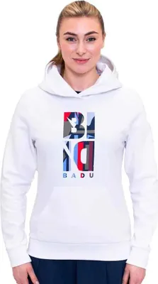 Productafbeelding van Bidi Badu New York 2024, comfortabele hoodie, wit, dames, maat M, kleur wit