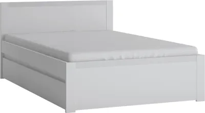 Produktbild von Bettgestell 120x200 cm Liegefläche, mit Bettschublade weiß NAVA-129