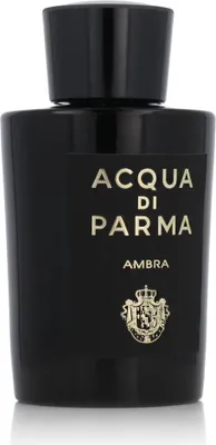 Obrázek produktu pro Acqua di Parma Ambra, Léto, 180 ml, Nedoplnitelná lahvička, Bergamot, Oranžová, Petitgrain, Orange, Bergamot, Petitgrain, Nagarmotha, Cedrové dřevo, Pačuli, Růže