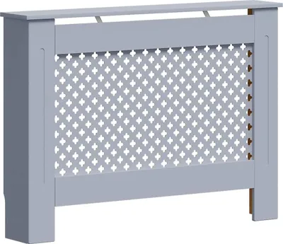 Obrázok produktu pre vidaXL Obloženie radiátora antracit 112x19x81,5 cm MDF