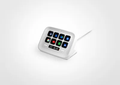 Produktbild von Elgato Stream Deck Neo, Weiß, 8 Tasten, 107 mm, 26 mm, 78 mm, 210 g