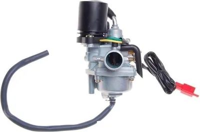 Obrázek produktu pro Karburátor pro PZ19J 19mm, elektrický sytič pro Jog 50 GY6 50-80 ATV Adly Aprilia Zuma