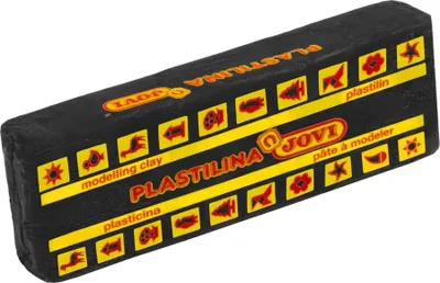 Produktbild von Jovi Plastilina Modelliermasse für Kinder Black 150 g
