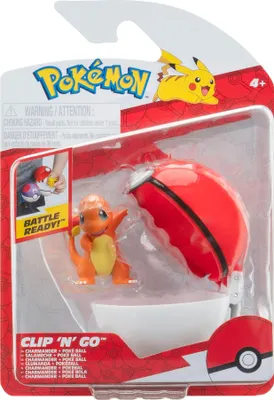 Obrázok produktu pre Jazwares Pokémon Clip and Go Poké Ball figúrka Charmander