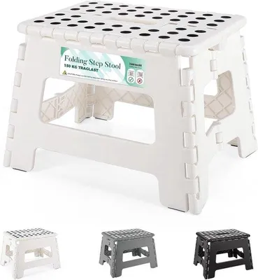 Produktbild von Famanu Klappbare Tritthocker - 9 Zoll, leicht und rutschfest, bis 150 kg