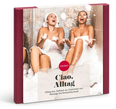 Produktbild von mydays Geschenkbox Für Frauen; Erlebnis verschenken oder selbst erleben; Gutschein für 2 Person(en)