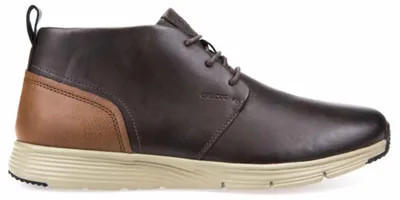 Obrázok produktu pre Geox U SNAPISH B hnedé kožené pánske poltopánky Geox U SNAPISH B hnedé kožené pánske poltopánky 40