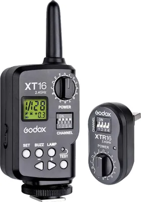 Image de Déclencheur radio de flash sans fil Godox XT-16