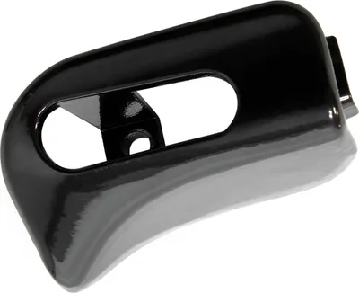 Immagine prodotto di Tappo di copertura per supporto aletta parasole sinistra in metallo nero compatibile con Mercedes SL R129 W124