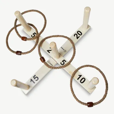 Produktbild von Quoits-Ringwurfspiel in einer praktischen Tasche