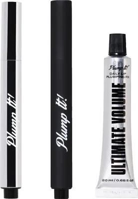 Produktbild von Plump It! Damen Lippenvolumen-Booster No Needles Lip Boosting Trio PLU-B-TRIO-S Transparent 3 ml