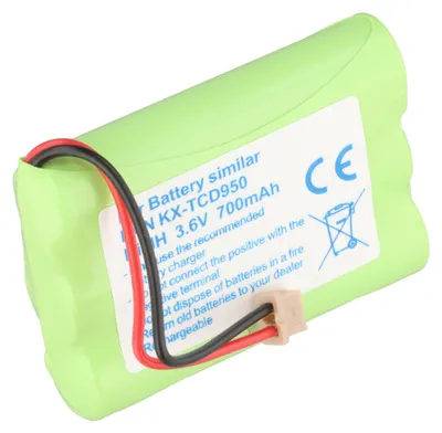 Imagen del producto de Batería AccuCell para teléfonos Panasonic KX-TCD950, KX-TCD960, KX-TCD970