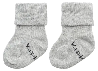 Produktbild von KipKep Stay Socken Newborn - Grey