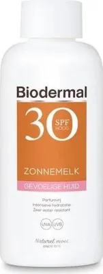 Produktbild von Biodermal Sun - Empfindliche Haut - Sonnenmilch - SPF 30 - 200ml