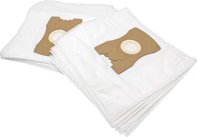 Produktbild von vhbw 10x Staubbeutel kompatibel mit Vorwerk Tiger VT260, 260, VT300, VT265, 300, VT270, 265, 270 Staubsauger - 33cm x 24cm Weiß