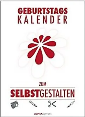 Produktbild von Geburtstagskalender zum Selbstgestalten