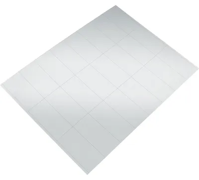 Produktbild von Leitz 61790001, Weiß, Rechteck, Permanent, 70 x 36, Laser/Inkjet, 24 Stück(e)