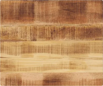 Produktbild von Tischplatte 60x50x3,8 cm Rechteckig Raues Massivholz Mango