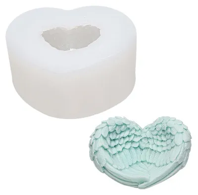 Produktbild von Silikonformen für 3D-Engelsflügel und -Skulpturen