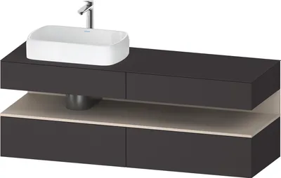 Produktbild von DURAVIT QA4777083800010 QTG KWTU WH Ek. 1600x550x600 Gt Smt H