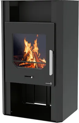 Produktbild von WAMSLER KF 108-10 Kaminofen Cube schwarz