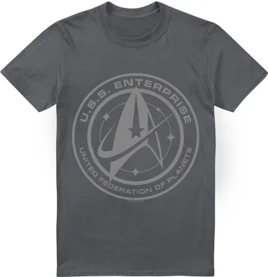 Obrázek produktu pro Star Trek: Discovery - Pánské tričko "Enterprise" TV5611 (XXL) (Charcoal)