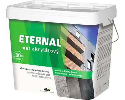 Image de Peinture universelle ETERNAL gris acrylique mat 10 kg