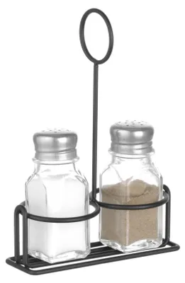 Produktbild von HENDI Gewürzständer schwarz 135x65x(H)200