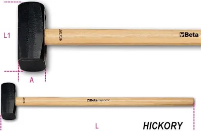 Beta Vorschlaghammer Hickorystiel 1381/3000