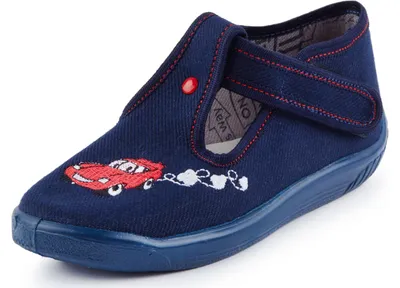 Produktbild von Ladeheid Kinder Hausschuhe LARW003 (Marineblau, 18)