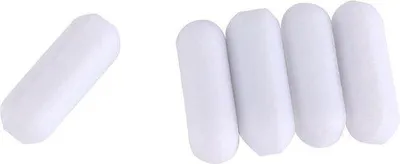 Image de 5 agitateurs de laboratoire en PTFE - 5 x 15 mm - Matériel de laboratoire
