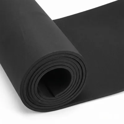 EVA-Schaumstoffplatte 5 mm, schwarz, 35x160 cm, hochdicht