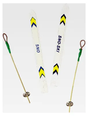Produktbild von Miniaturski 10 cm für Hobby und Winterdekoration